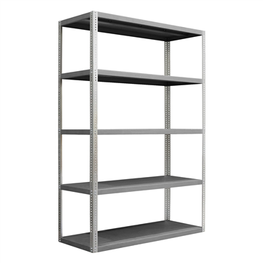 Textured Powder Paint Shelving